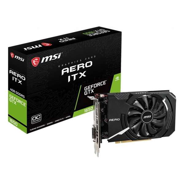 MSI GeForce GTX 1650 AERO ITX 4G OC