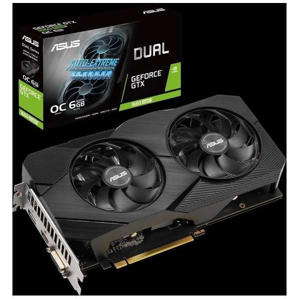 ASUS Dual -GTX1660S-O6G-EVO NVIDIA GeForce GTX 1660 SUPER 6 GB GDDR6