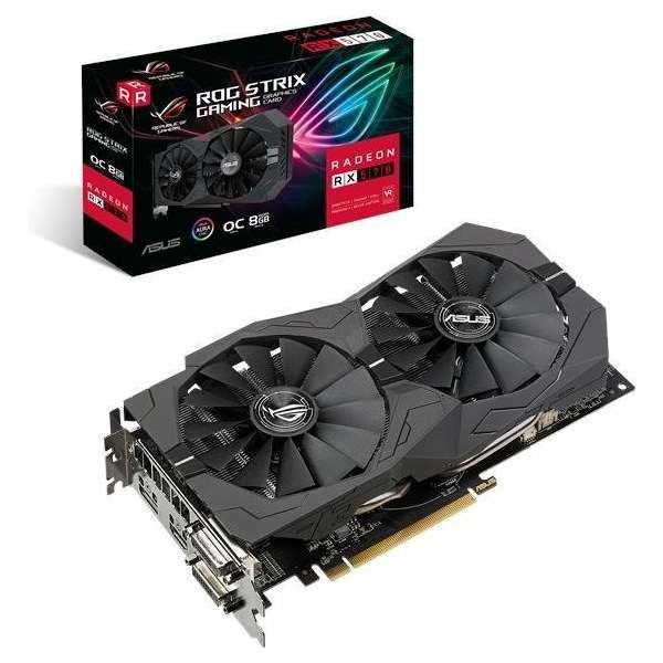 ASUS ROG 90YV0AJ8-M0NA00 videokaart Radeon RX 570 8 GB GDDR5