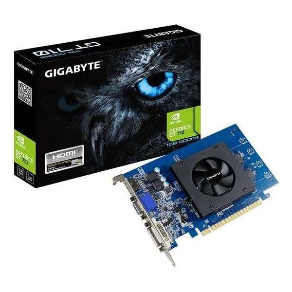 Gigabyte Gigabyte GT710 N710D5-1GL 1GB GDDR5 HDMI DVI LP