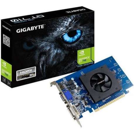 Gigabyte Gigabyte GT710 N710D5-1GL 1GB GDDR5 HDMI DVI LP