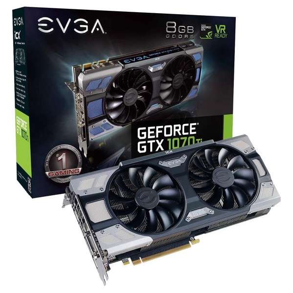EVGA GeForce GTX 1070 Ti 8GB FTW2 Gaming iCX