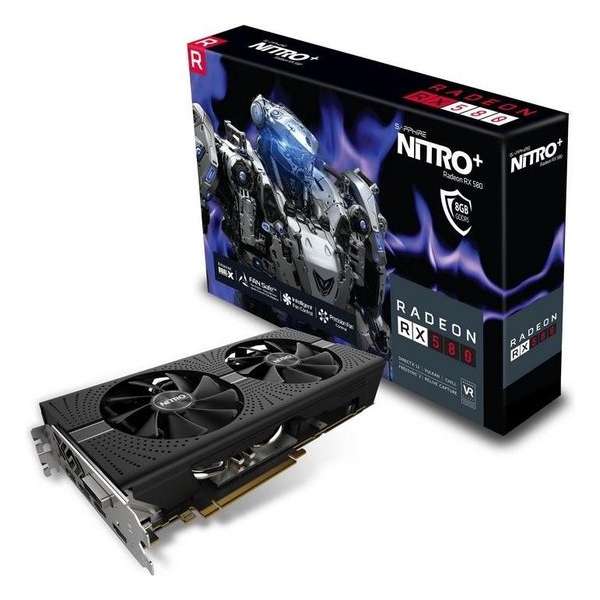 Sapphire Radeon RX 580 8G Nitro+