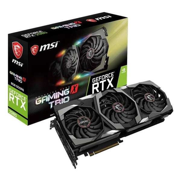 MSI GeForce RTX 2080 GAMING X TRIO