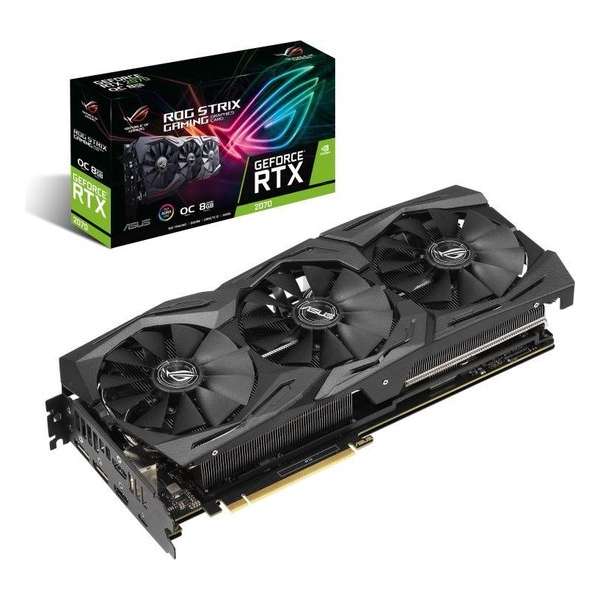 ASUS ROG-STRIX-RTX2070-O8G-GAMING GeForce RTX 2070 8 GB GDDR6