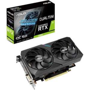 ASUS Dual -RTX2060-O6G-MINI NVIDIA GeForce RTX 2080 6 GB GDDR6