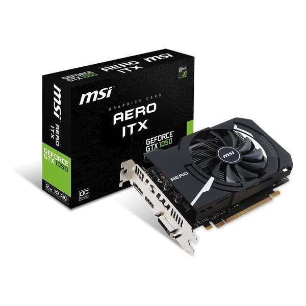 MSI V809-2456R GeForce GTX 1050 2GB GDDR5 videokaart