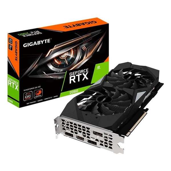 Gigabyte GeForce RTX 2060 WINDFORCE OC 6G