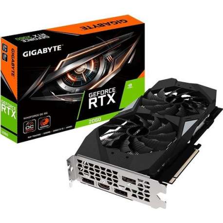 Gigabyte GeForce RTX 2060 WINDFORCE OC 6G