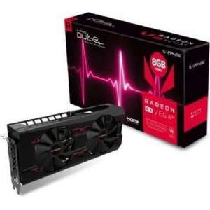 Sapphire 11276-02-40G videokaart Radeon RX Vega 56 8 GB Hoge bandbreedtegeheugen 2 (HBM2)