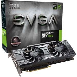 EVGA GeForce GTX 1060 GAMING ACX 3.0 NVIDIA 6 GB GDDR5