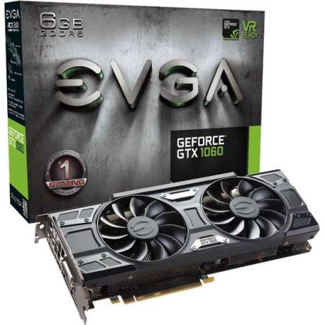 EVGA GeForce GTX 1060 GAMING ACX 3.0 NVIDIA 6 GB GDDR5