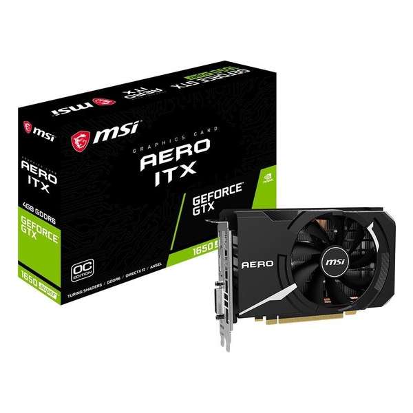 MSI GeForce GTX 1650 SUPER AERO ITX OC 4 GB GDDR6