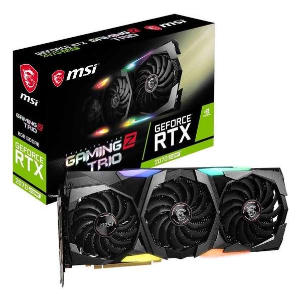MSI V372-453R videokaart GeForce RTX 2070 SUPER 8 GB GDDR6