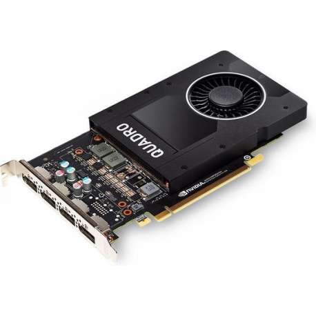 PNY VCQP2000-PB videokaart Quadro P2000 5 GB GDDR5