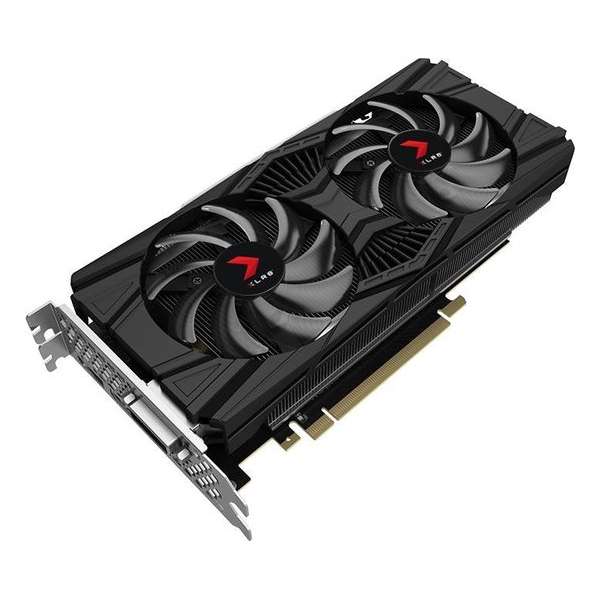PNY VCG20606DFPPB-O videokaart GeForce RTX 2060 6 GB GDDR6