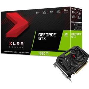 PNY VCG1660T6SFPPB-O videokaart GeForce GTX 1660 Ti 6 GB GDDR6