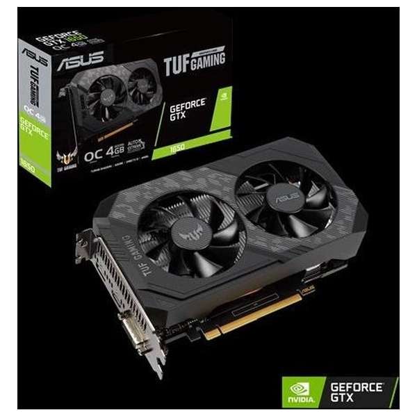 ASUS TUF Gaming TUF-GTX1650-O4GD6-GAMING NVIDIA GeForce GTX 1650 4 GB GDDR6
