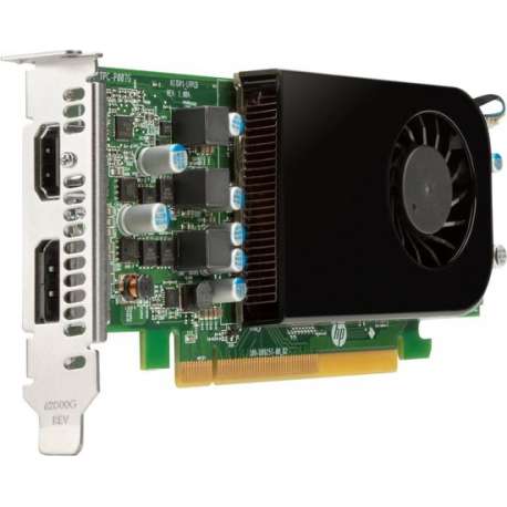 HP AMD Radeon RX550X 4GB LP DisplayPort Card