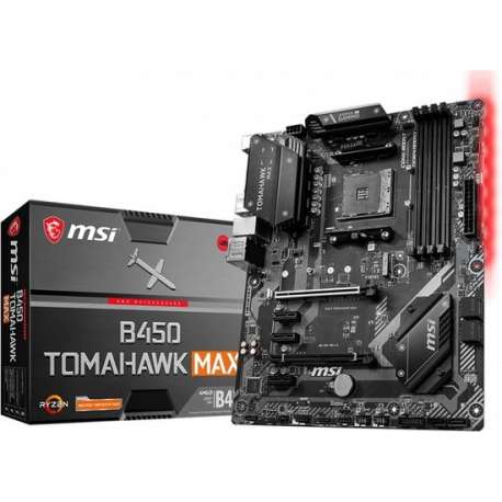 MSI B450 TOMAHAWK MAX Socket AM4 ATX AMD B450