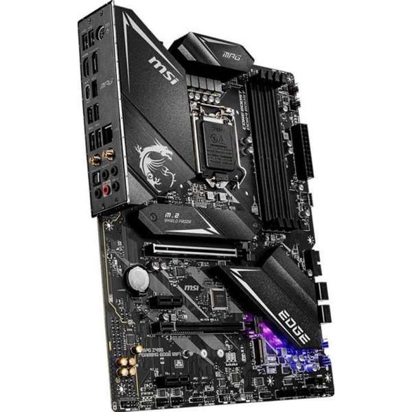MSI MPG Z490 GAMING EDGE WIFI moederbord LGA 1200 ATX Intel Z490