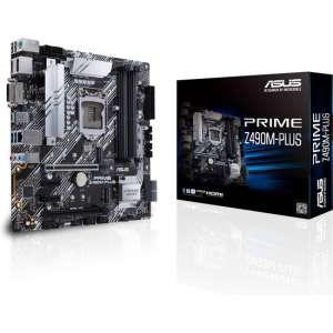 ASUS PRIME Z490M-PLUS LGA 1200 micro ATX Intel Z490