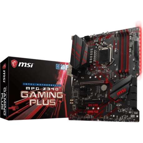 MSI MPG Z390 GAMING PLUS moederbord LGA 1151 (Socket H4) ATX Intel Z390