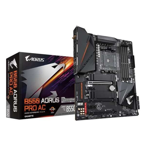 Gigabyte B550 AORUS Pro AC Socket AM4 ATX