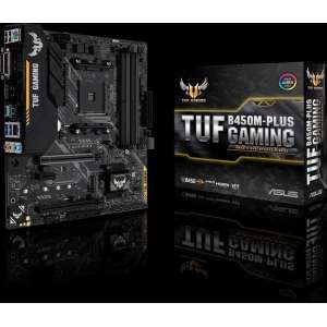 ASUS TUF B450M-PLUS GAMING Socket AM4 micro ATX AMD B450