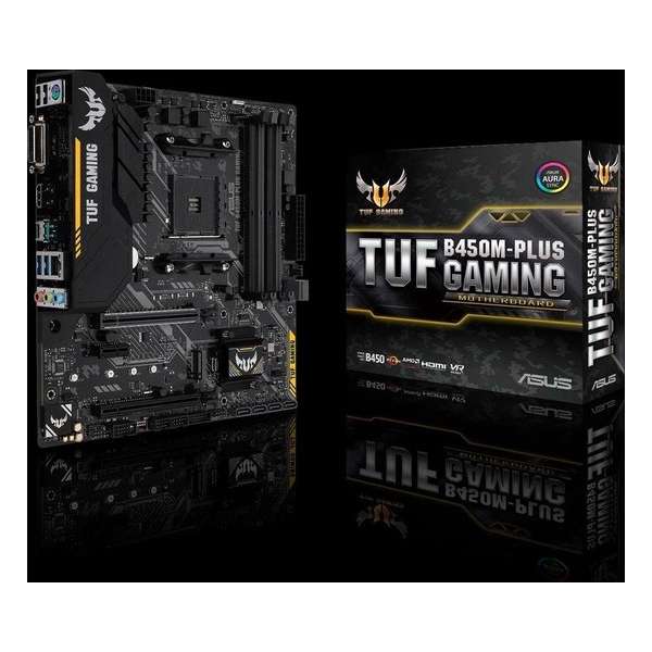 ASUS TUF B450M-PLUS GAMING Socket AM4 micro ATX AMD B450