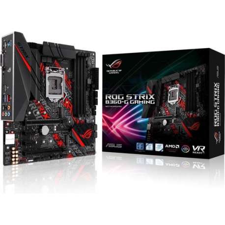 ASUS ROG STRIX B360-G GAMING moederbord LGA 1151 (Socket H4) Micro ATX Intel® B360