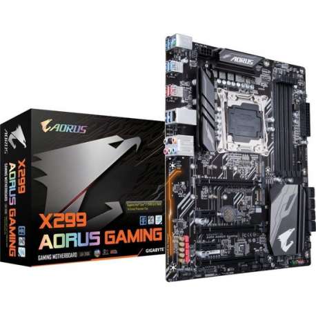 Gigabyte X299 AORUS Gaming moederbord LGA 2066 ATX Intel® X299