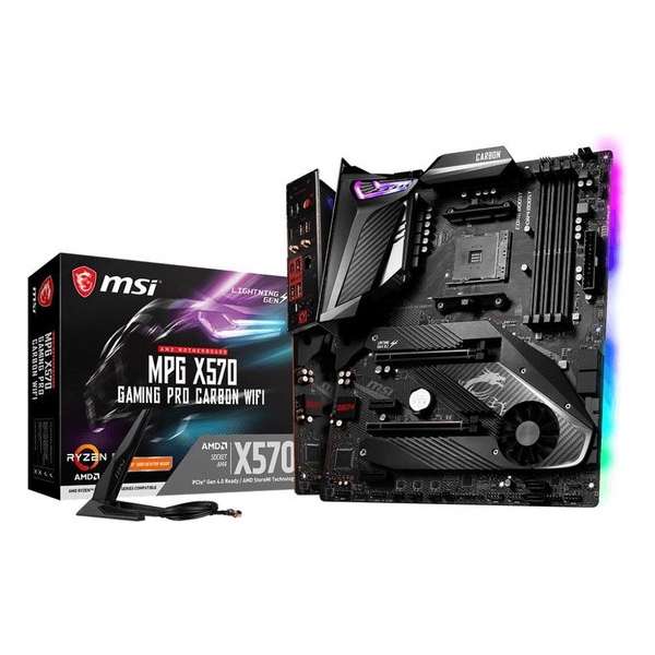MSI MPG X570 Gaming Pro Carbon WIFI Socket AM4 ATX AMD X570