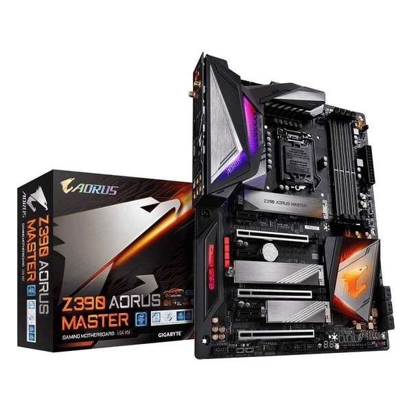 Gigabyte Z390 AORUS MASTER moederbord LGA 1151 (Socket H4) ATX Intel Z390