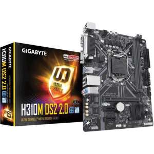 Gigabyte H310M DS2 2.0 moederbord LGA 1151 (Socket H4) Micro ATX Intel® H310
