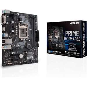 ASUS PRIME H310M-A R2.0 moederbord LGA 1151 (Socket H4) Micro ATX Intel® H310