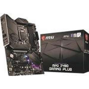 MSI MPG Z490 GAMING PLUS moederbord LGA 1200 ATX Intel Z490