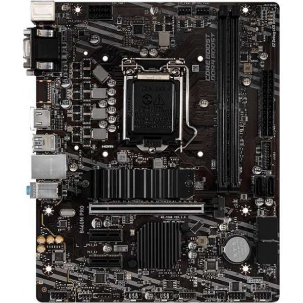 MSI B460M PRO LGA 1200 micro ATX Intel B460