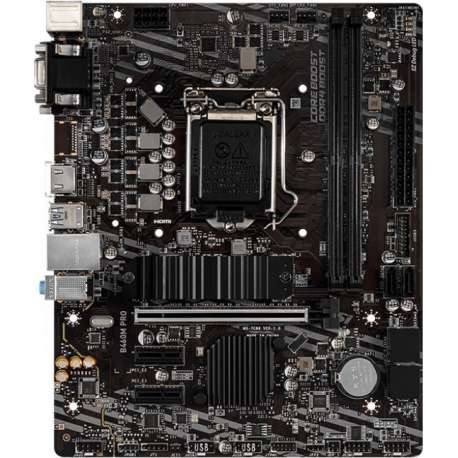 MSI B460M PRO LGA 1200 micro ATX Intel B460