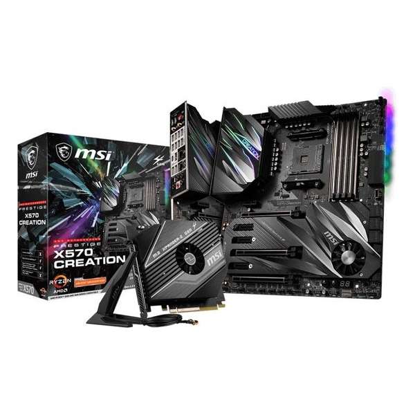 MSI Prestige X570 Creation Socket AM4 Verlengd ATX AMD X570