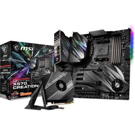 MSI Prestige X570 Creation Socket AM4 Verlengd ATX AMD X570