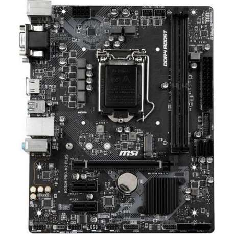 Gaming Moederbord MSI H310M PRO-M2 PLUS mATX LGA1151
