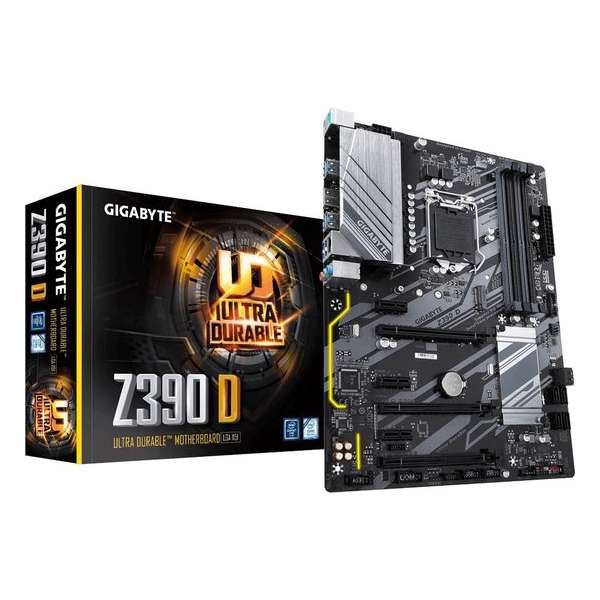 Gigabyte Z390 D moederbord LGA 1151 (Socket H4) ATX Intel Z390 Express
