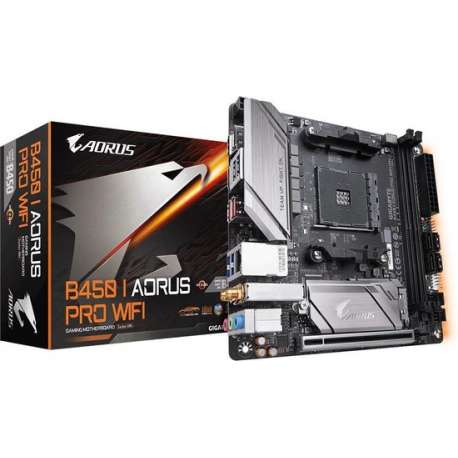 Gigabyte B450 I AORUS PRO WIFI moederbord Socket AM4 mini ATX AMD B450