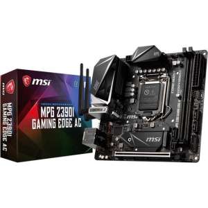 MSI MPG Z390I Gaming Edge AC moederbord LGA 1151 (Socket H4) Mini ITX Intel Z390