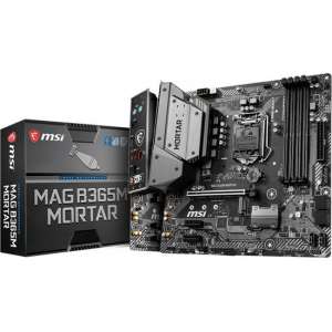 MSI MAG B365M Mortar moederbord LGA 1151 (Socket H4) Micro ATX Intel B365