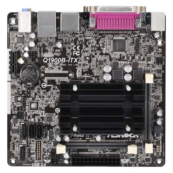 Asrock Q1900B-ITX moederbord Mini ITX