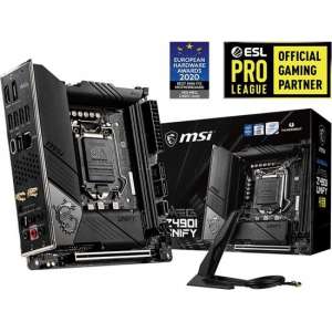 MSI MEG Z490I UNIFY LGA 1200 mini ITX Intel Z490
