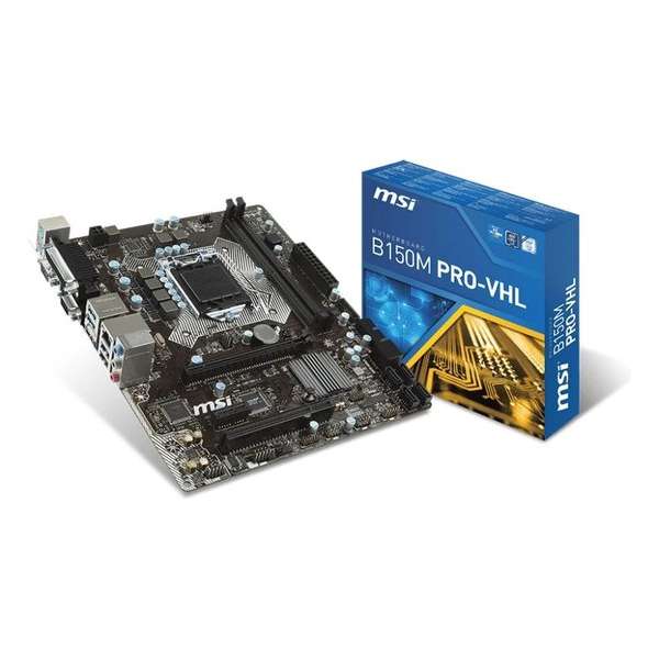 MSI B150M PRO-VHL LGA 1151 (Socket H4) Micro ATX Intel® B150