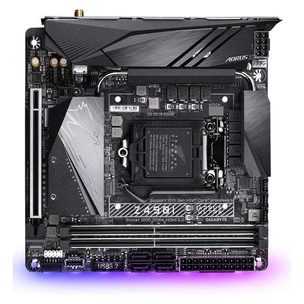 Gigabyte Z490I AORUS ULTRA (rev. 1.x) LGA 1200 Mini ITX Intel Z490